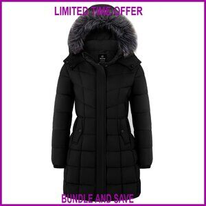 Women's Winter Puffer Jacket Waterproof Windproof Lightweight Plus Size